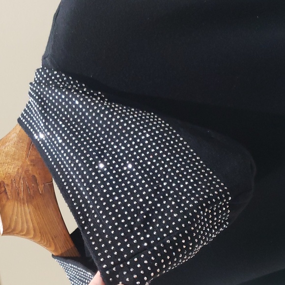 COPY - Nwt Liv Milano 2X Black sweater with sparkling finish - Picture 5 of 12